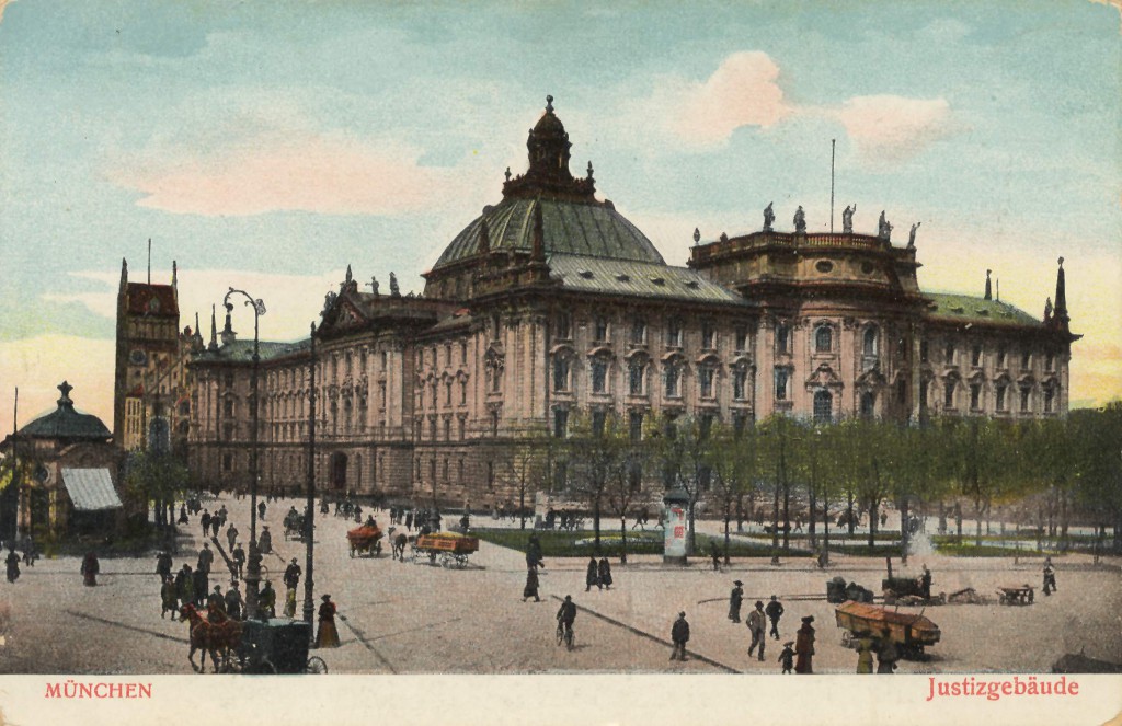 Justizpalast München, ca. 1905